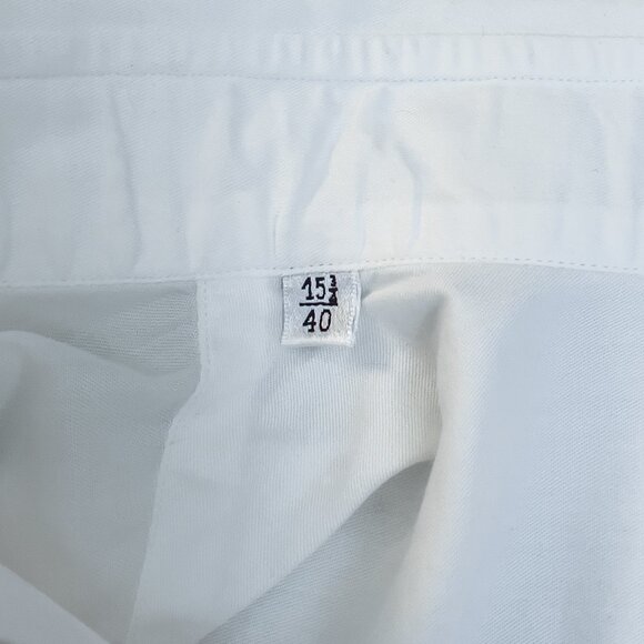 LORO PIANA Men's White Dress Shirt 15.75/40 NWT - Picture 11 of 12